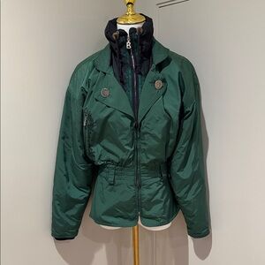 Bogner Forest Green Ski Jacket